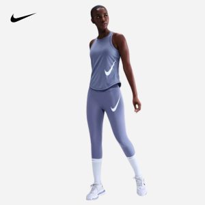 TEMPO SWOOSH RUN HIGH-WAISTED 7/8 RUNNING LEGGINGS