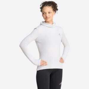 SWEAT À CAPUCHE « RUNNING ESSENTIALS » MODÈLE D’HIVER